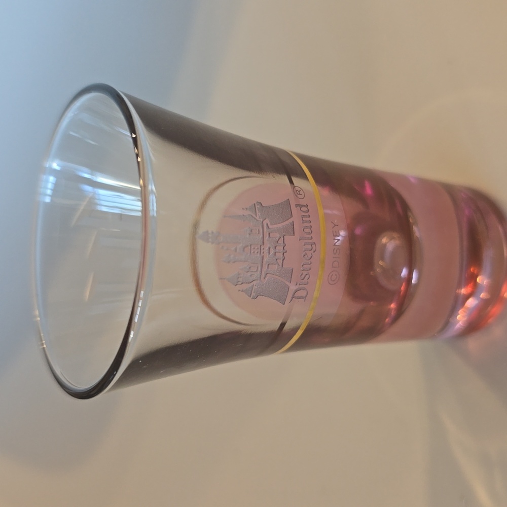 Disney Pink and Gold Shot Glass